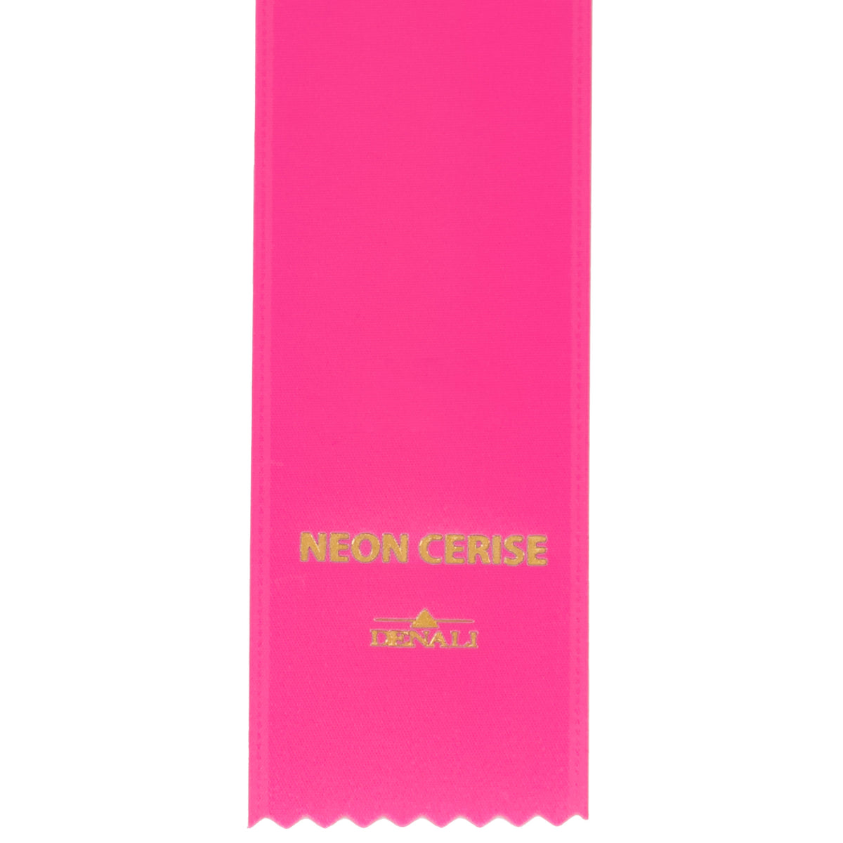Style 290 Gold Foil Edge Pleated Badge Ribbon